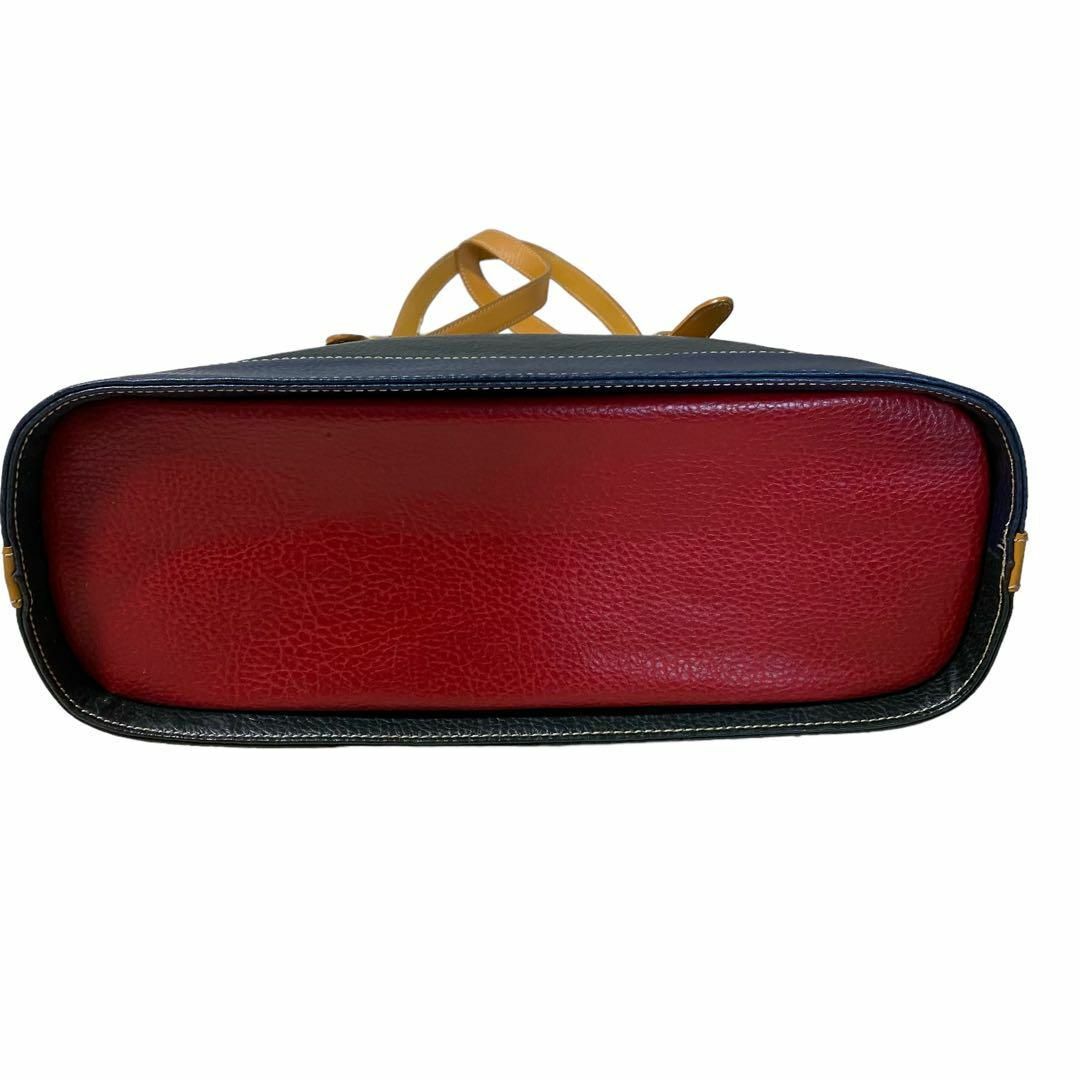 モンペリエ　トートバッグ　レザー　肩がけ　レディース　サークルロゴ　ゴールド金具 レディースのバッグ(トートバッグ)の商品写真