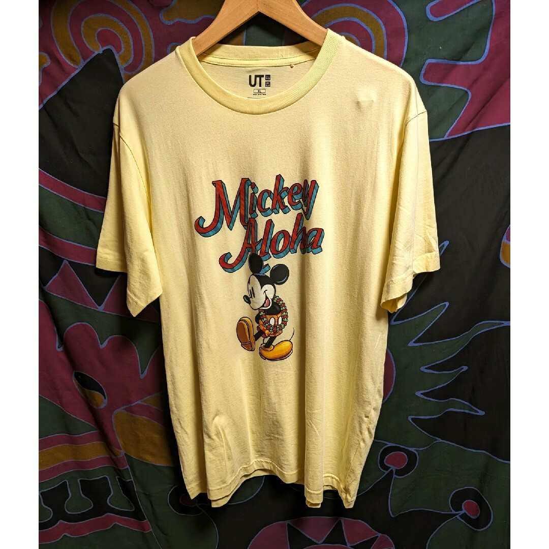 UNIQLO(ユニクロ)のユニクロ　UT ディズニー　ミッキーアロハ　XL Tシャツ メンズのトップス(Tシャツ/カットソー(半袖/袖なし))の商品写真