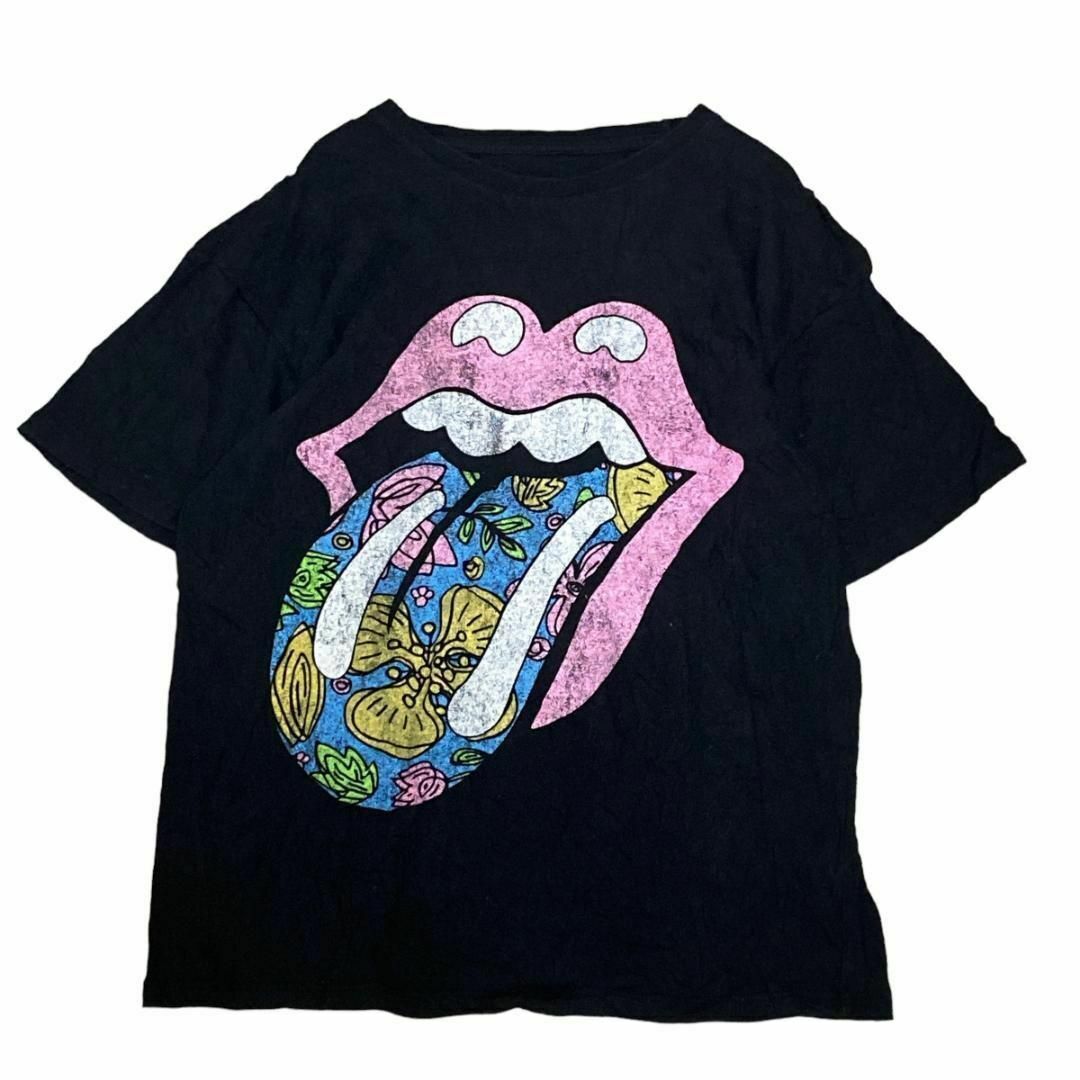 MUSIC TEE(ミュージックティー)のTHE ROLLING STONES 半袖Tシャツ バンドTシャツ m70① メンズのトップス(Tシャツ/カットソー(半袖/袖なし))の商品写真