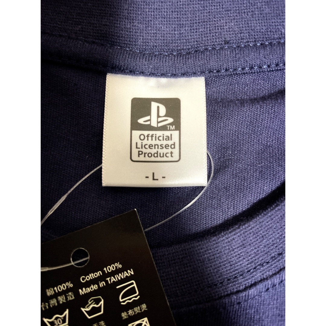 PlayStation(プレイステーション)の【新品タグ付】男女兼用 SONYプレイステーション ボタンロゴ 半袖Tシャツ L メンズのトップス(Tシャツ/カットソー(半袖/袖なし))の商品写真