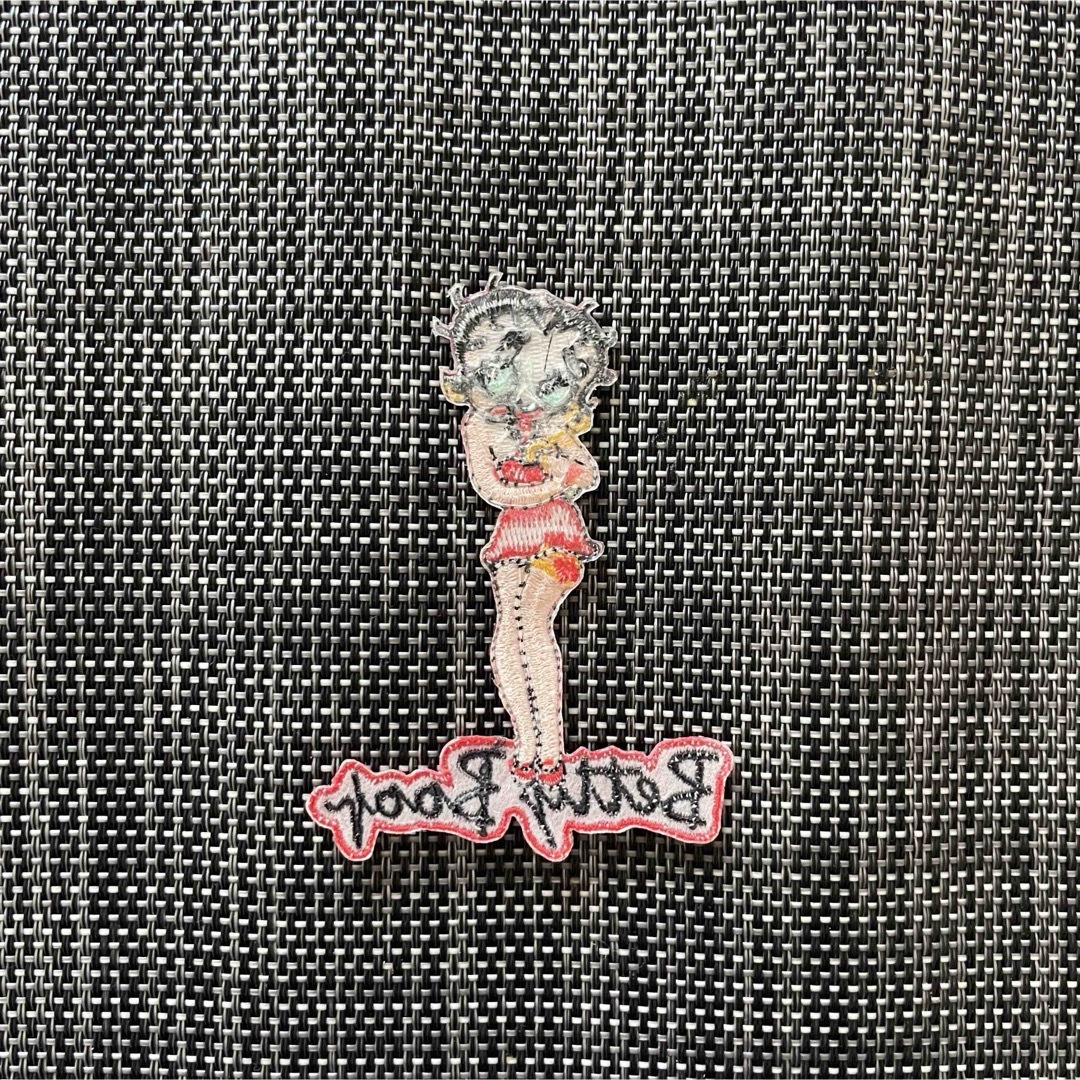 Betty Boop ワッペン ハンドメイドのファッション小物(その他)の商品写真
