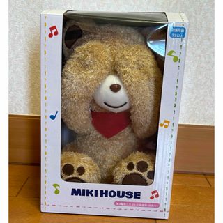 ミキハウス(mikihouse)の新品未使用！　ミキハウス　クマ　おもちゃ(ぬいぐるみ/人形)