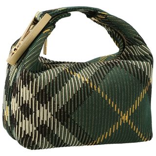 BURBERRY - バーバリー BURBERRY ホーボーバッグ ミニ ペグ バーバリーチェック ダッフルバッグ ハンドバッグ 2024年春夏新作 8082042