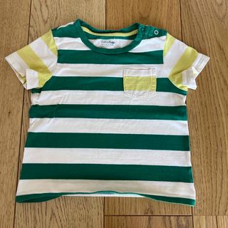 ベビーギャップ(babyGAP)の90cm baby GAP ベビーギャップ　Tシャツ　半袖　カットソー　ボーダー(Tシャツ/カットソー)