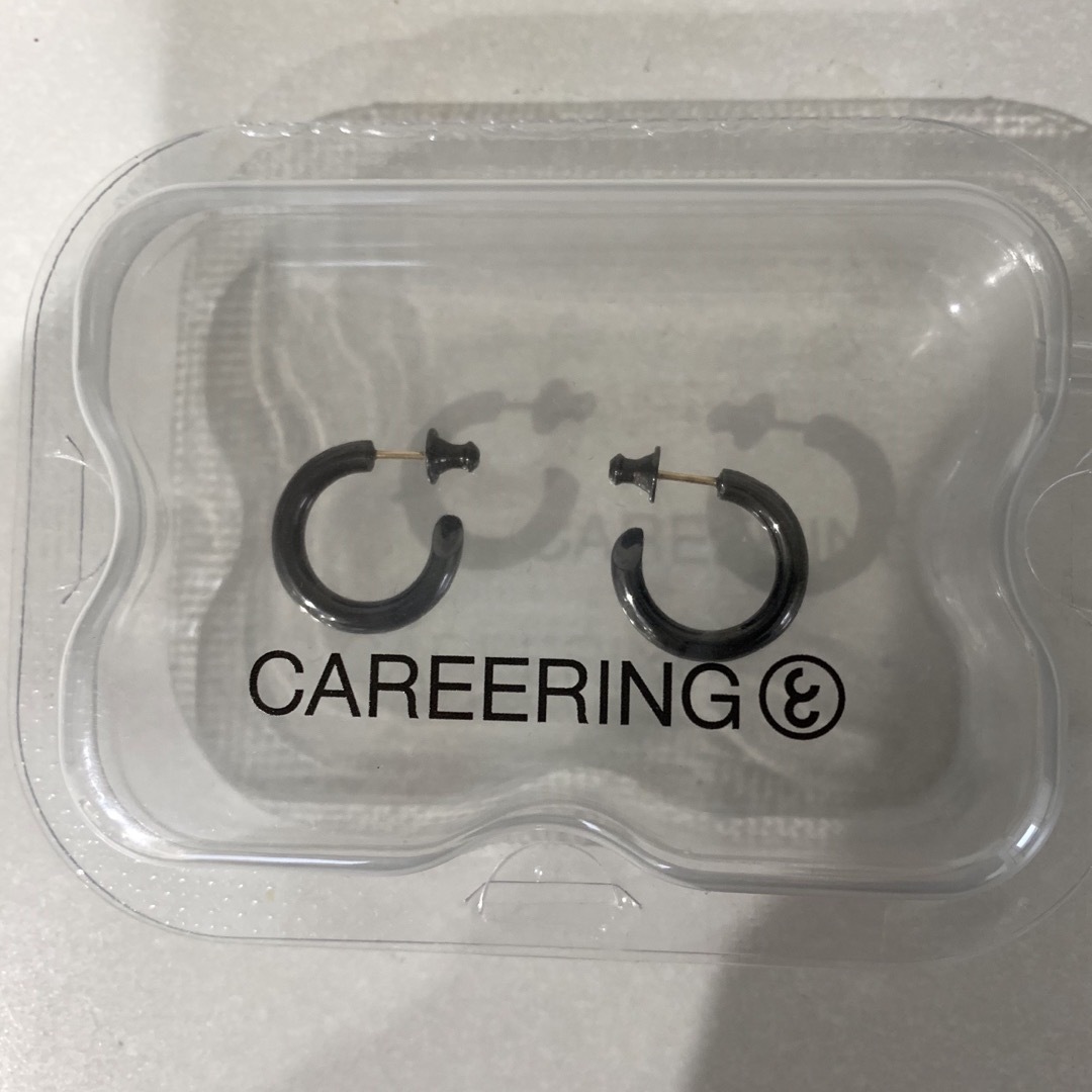 キャリアリング CAREERING PLACEBO 501黒 両耳|アクセサリー キャリアリング CAREERING PLACEBO 501黒 両耳|アクセサリー