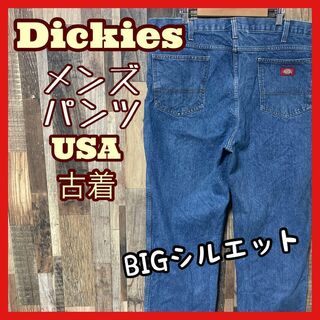ディッキーズ(Dickies)のディッキーズ メンズ デニム ブルー 2XL 40 パンツ USA古着 90s(デニム/ジーンズ)