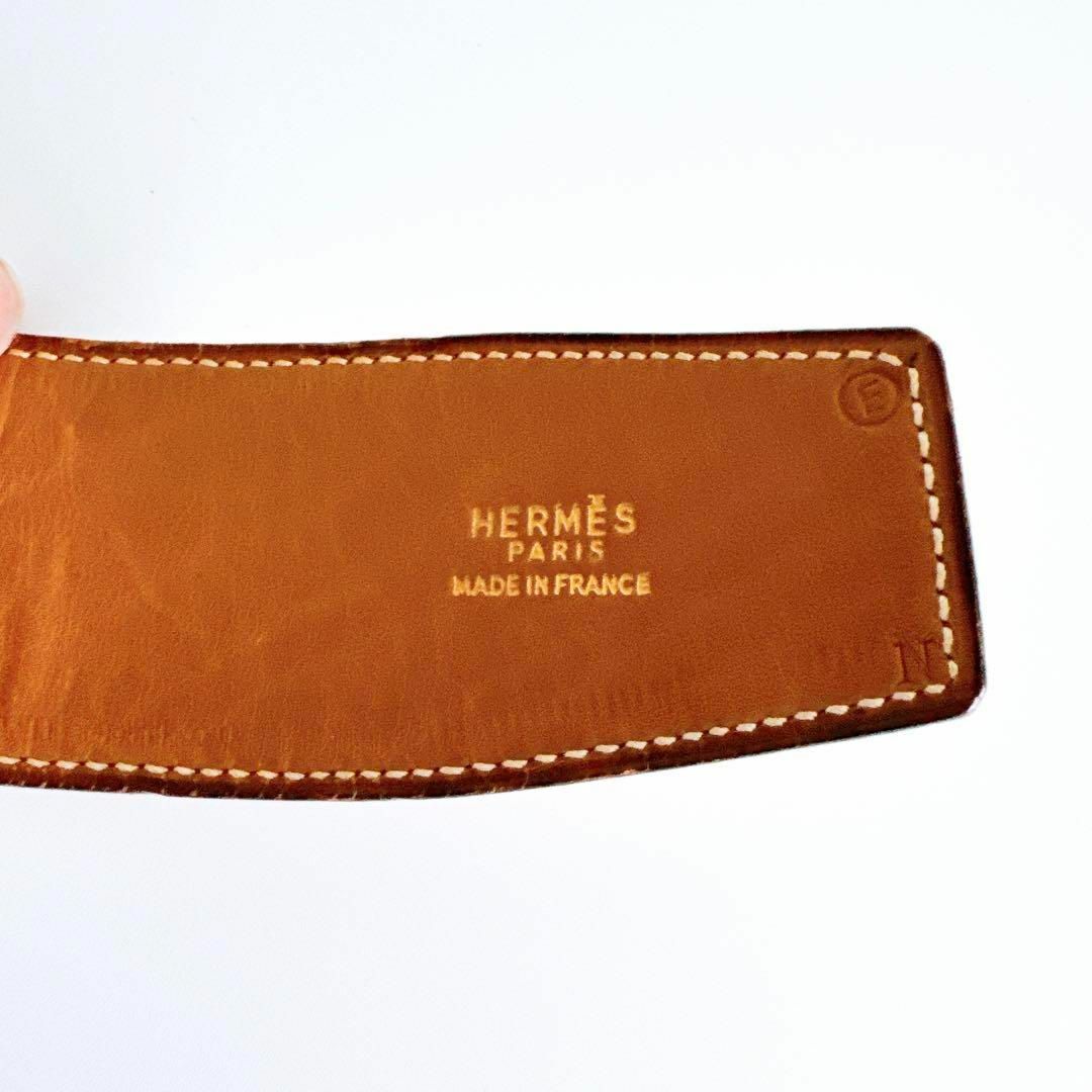 Hermes(エルメス)のエルメス コンスタンス クシュベル×ヴァッシュ ゴールド金具 ベルト ○F刻印 レディースのファッション小物(ベルト)の商品写真