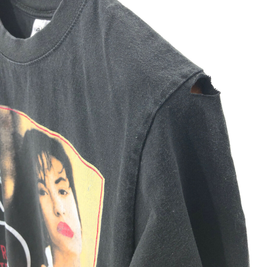 Selena セレーナ 半袖Ｔシャツ ブラック (メンズ M) 中古 古着 Q6318 メンズのトップス(Tシャツ/カットソー(半袖/袖なし))の商品写真