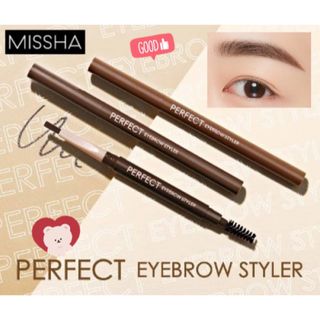 ミシャ(MISSHA)のMISSHA テクいらず❤︎初心者おすすめアイブロウペンシル ふんわりナチュラル(アイブロウペンシル)