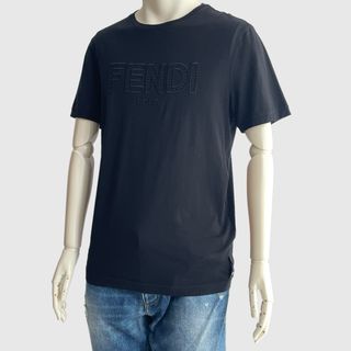 フェンディ(FENDI)のFENDI フェンディ Tシャツ ブラック メンズ ロゴ(Tシャツ/カットソー(半袖/袖なし))