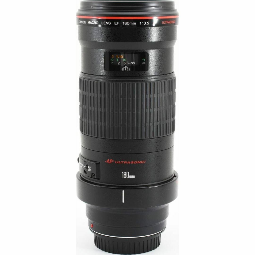Canon(キヤノン)のD25/5651-37 / キャノン EF 180mm F3.5 L MACRO スマホ/家電/カメラのカメラ(レンズ(単焦点))の商品写真