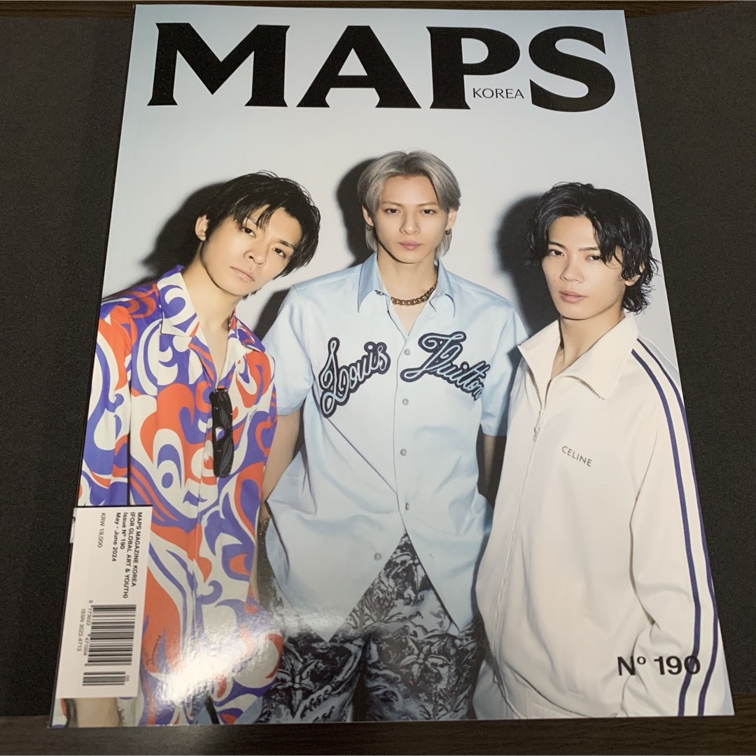 MAPS KOREA Number_i エンタメ/ホビーの雑誌(音楽/芸能)の商品写真