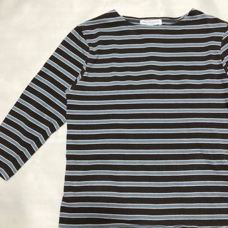 アーバンリサーチ(URBAN RESEARCH)の【極美品】アーバンリサーチ バスクシャツ S ボーダー ボートネックカットソー(Tシャツ/カットソー(七分/長袖))