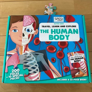 SASSI SCIENCE THE HUMAN BODY パズル　美品(知育玩具)
