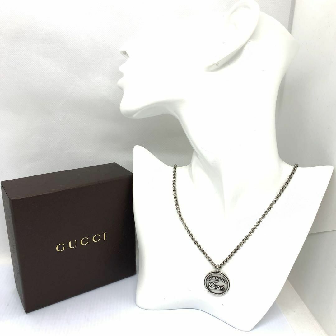 Gucci(グッチ)の☆入手困難☆GUCCI ビンテージ コイン ネックレス 0517s40 メンズのアクセサリー(ネックレス)の商品写真