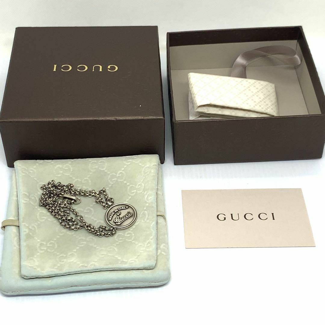 Gucci(グッチ)の☆入手困難☆GUCCI ビンテージ コイン ネックレス 0517s40 メンズのアクセサリー(ネックレス)の商品写真