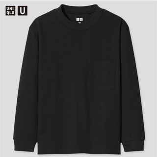 ユニクロ(UNIQLO)のUNIQLO U クルーネックTシャツ　長袖(Tシャツ/カットソー)