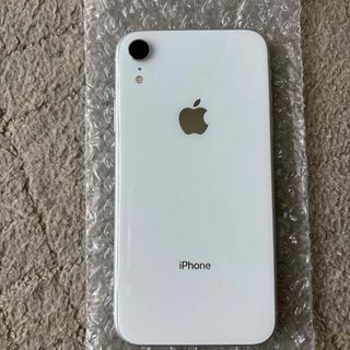 アイフォーン(iPhone)のiPhoneXR 64GB ホワイト　白　スマートフォン　Apple(スマートフォン本体)