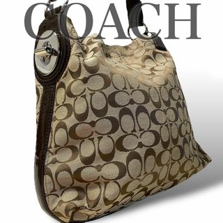 コーチ(COACH)のコーチ　シグネチャー　ワンショルダー　ハンドバッグ　トートバッグ　シグネチャー(トートバッグ)