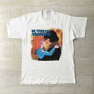 90s ヴィンテージ 新 宇宙戦艦 ヤマト 映画 Tシャツ アニメ サイズ L(その他)