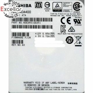 東芝 - TOSHIBA製HDD　MN04ACA400　4TB SATA600 7200