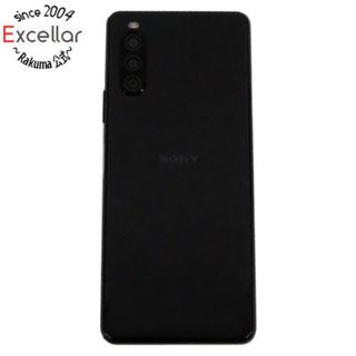 ソニー(SONY)のSONY　Xperia 10 II SOV43 au SIMロック解除済み　ブラック(スマートフォン本体)