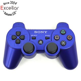 プレイステーション3(PlayStation3)のSONY　ワイヤレスコントローラ DUALSHOCK3　CECH-ZC2JMB　メタリック・ブルー　本体のみ(その他)