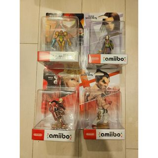 スマブラ関連 amiibo 4点まとめ(アニメ/ゲーム)