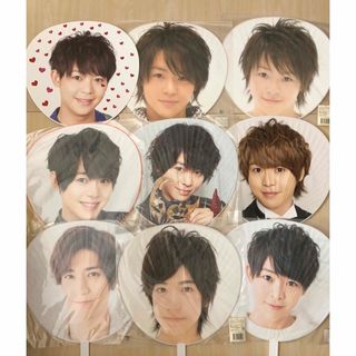 ヘイセイジャンプ(Hey! Say! JUMP)のHey!Say!JUMP 有岡大貴　中島裕翔　うちわ　団扇　ライブグッズ(アイドルグッズ)