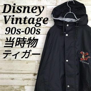 ディズニー(Disney)の【k6224】USA古着90sディズニー刺繍ロゴティガーナイロンジャケットY2K(ナイロンジャケット)