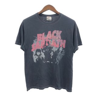 BLACK SABBATH ブラックサバス バンド 半袖Ｔシャツ バンドT ブラック (メンズ M) 中古 古着 Q6334(Tシャツ/カットソー(半袖/袖なし))