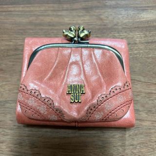 アナスイ(ANNA SUI)のANNA SUI がま口財布 三つ折り財布 ローズガーデン(財布)