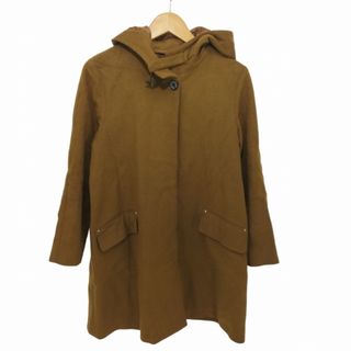 Mackintosh(マッキントッシュ) 比翼ボタン フーデットウールコート