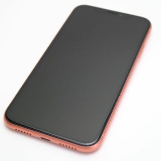 アイフォーン(iPhone)のSIMフリー iPhoneXR 64GB コーラル ピンク  M333(スマートフォン本体)
