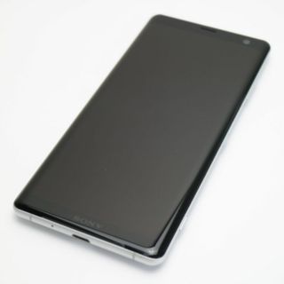 ソニー(SONY)の新品同様 801SO Xperia XZ3 ホワイトシルバー  M333(スマートフォン本体)