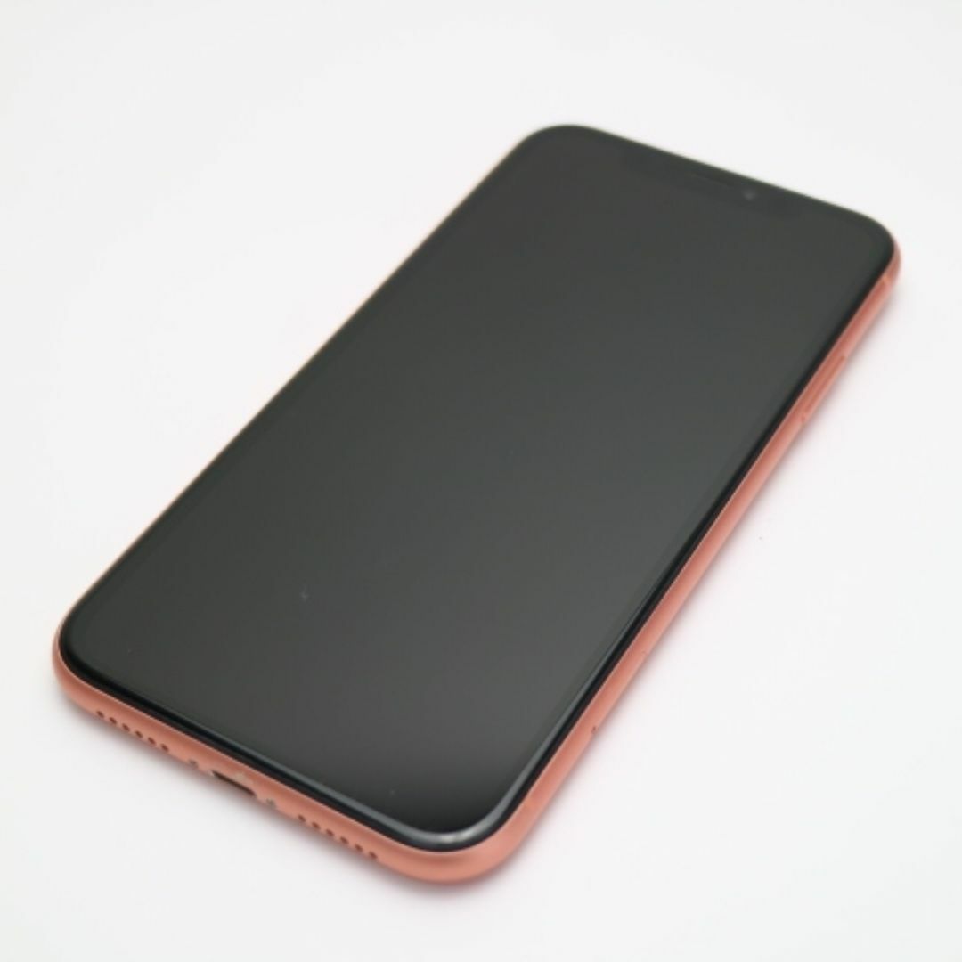 iPhone(アイフォーン)のSIMフリー iPhoneXR 256GB コーラル ピンク  M333 スマホ/家電/カメラのスマートフォン/携帯電話(スマートフォン本体)の商品写真