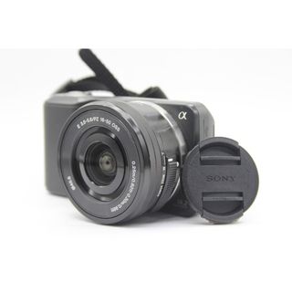 【返品保証】 ソニー Sony α NEX-3 ブラック 16-50mm F3.5-5.6 OSS ミラーレス一眼  s9523(デジタル一眼)