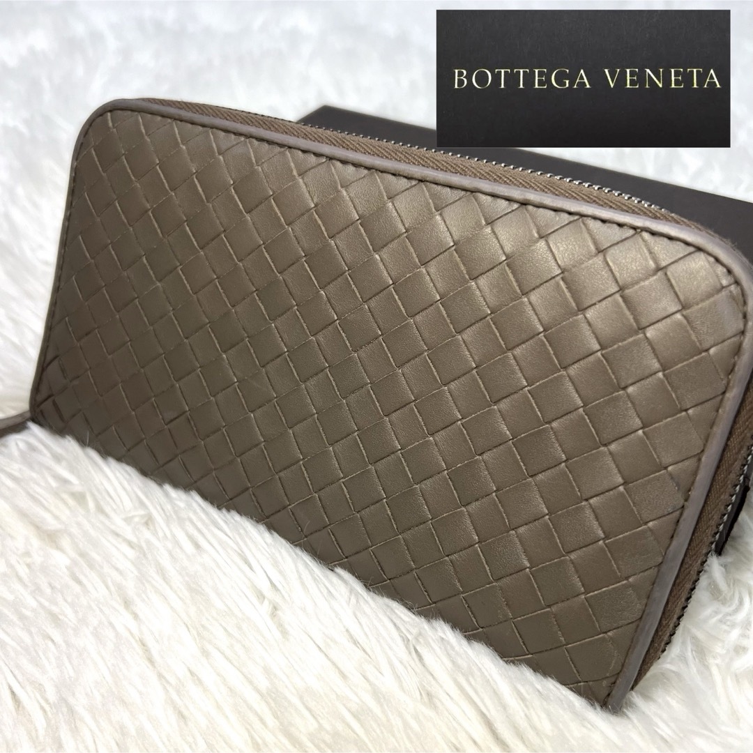 Bottega Veneta(ボッテガヴェネタ)の【札入れ大容量】【美品】BOTTEGA ボッテガヴェネタ 長財布 ラウンドジップ メンズのファッション小物(長財布)の商品写真