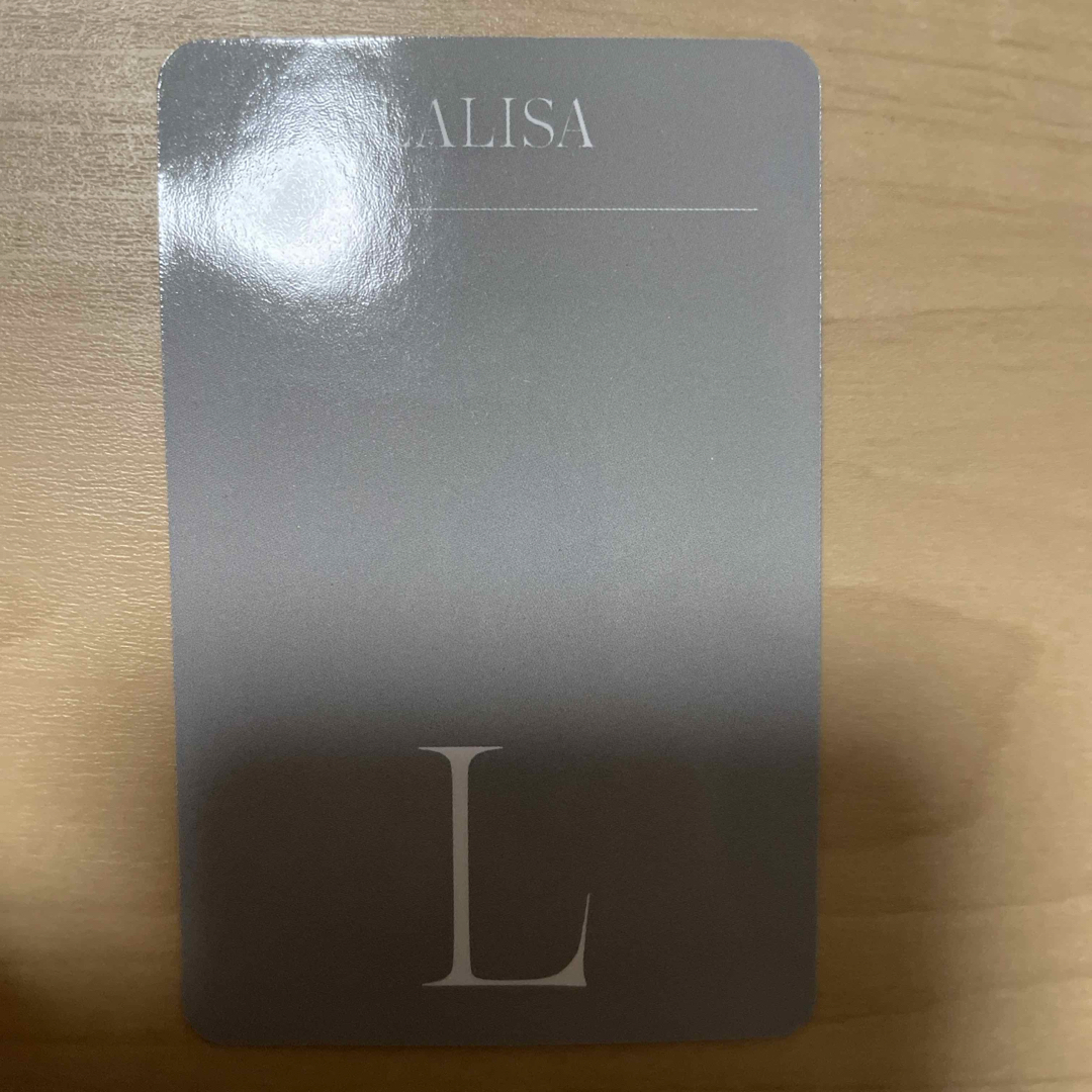 BLACKPINK(ブラックピンク)の公式 トレカ LALISA アルバム LISA blackpink トレカ エンタメ/ホビーのCD(K-POP/アジア)の商品写真