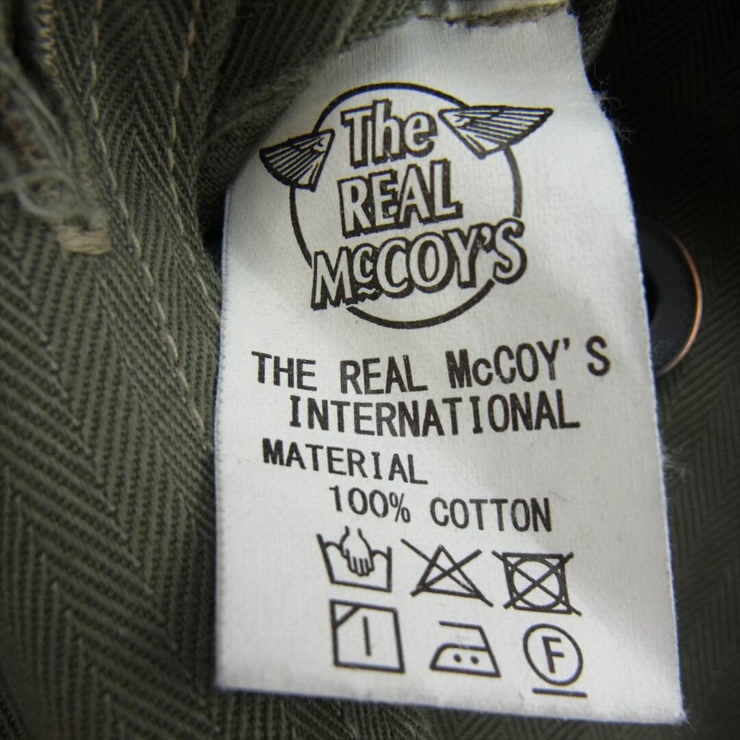 THE REAL McCOY'S(ザリアルマッコイズ)のThe REAL McCOY'S ザリアルマッコイズ ジャケット P-44 UTILITY COAT U.S.M.C ユーティリティコート ユーティリティ ミリタリー ジャケット カーキ系【中古】 メンズのジャケット/アウター(その他)の商品写真