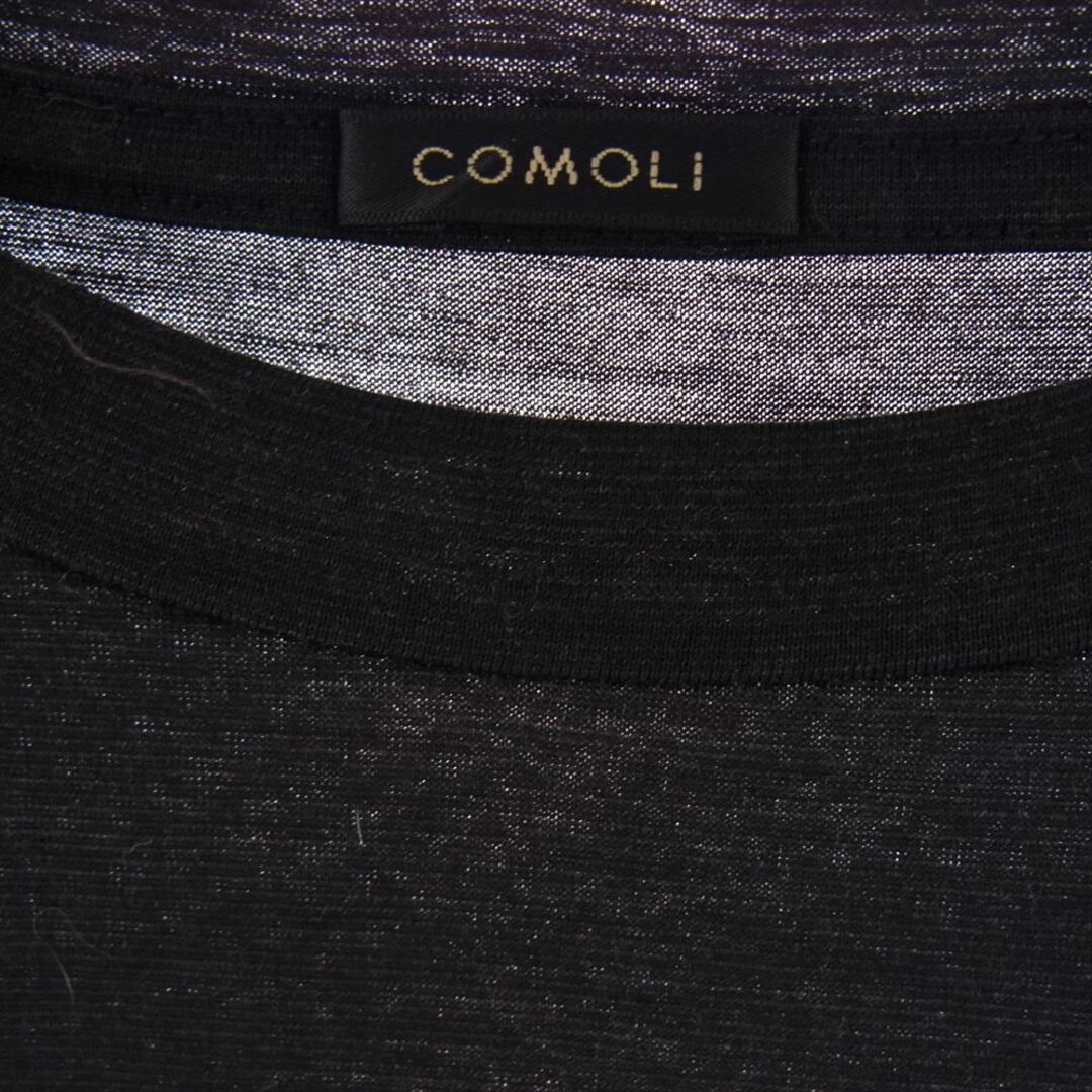COMOLI コモリ Tシャツ 22SS V01-05007 ウール天竺 クルー COMOLI コモリ Tシャツ 22SS V01-05007 ウール天竺 クルー