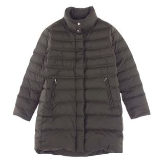 ボグナー BOGNER ダウンジャケット キルティング ロング ダウン ジャケット ダークカーキ系 M【中古】(その他)