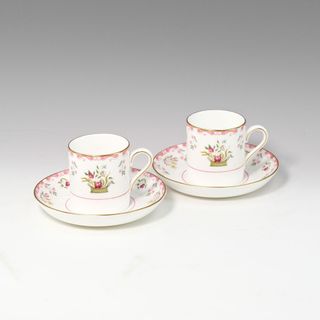 ウェッジウッド(WEDGWOOD)の【Wedgwood】ウェッジウッド ビアンカ デミタスカップ＆ソーサー×2 _ 食器(食器)