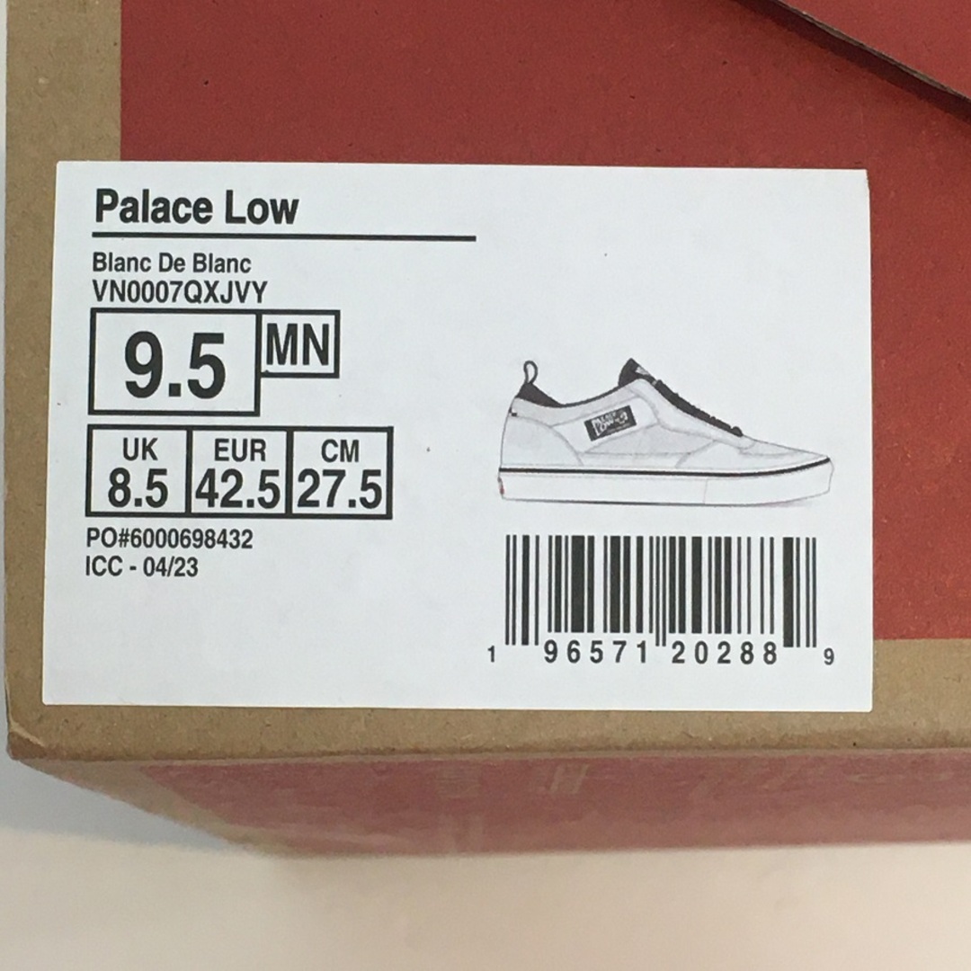 VANS(ヴァンズ)のVANS × PALACE SKATEBOARDS PALACE VANS LOW バンズ パレス スケートボード バンズ パレス ロー【7393-004】 メンズの靴/シューズ(スニーカー)の商品写真