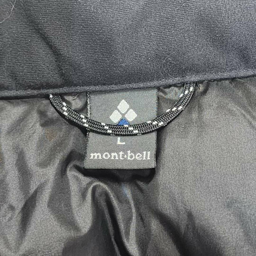 mont bell(モンベル)のmont-bell モンベル ダウンベスト ライトアルパインダウン EX800 1101610 ブラック Lサイズ ナイロン メンズ 【良品】 22402K284a メンズのジャケット/アウター(ダウンベスト)の商品写真