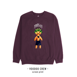 PUBLIC VOODOO CREW MAROON XLサイズ(パーカー)