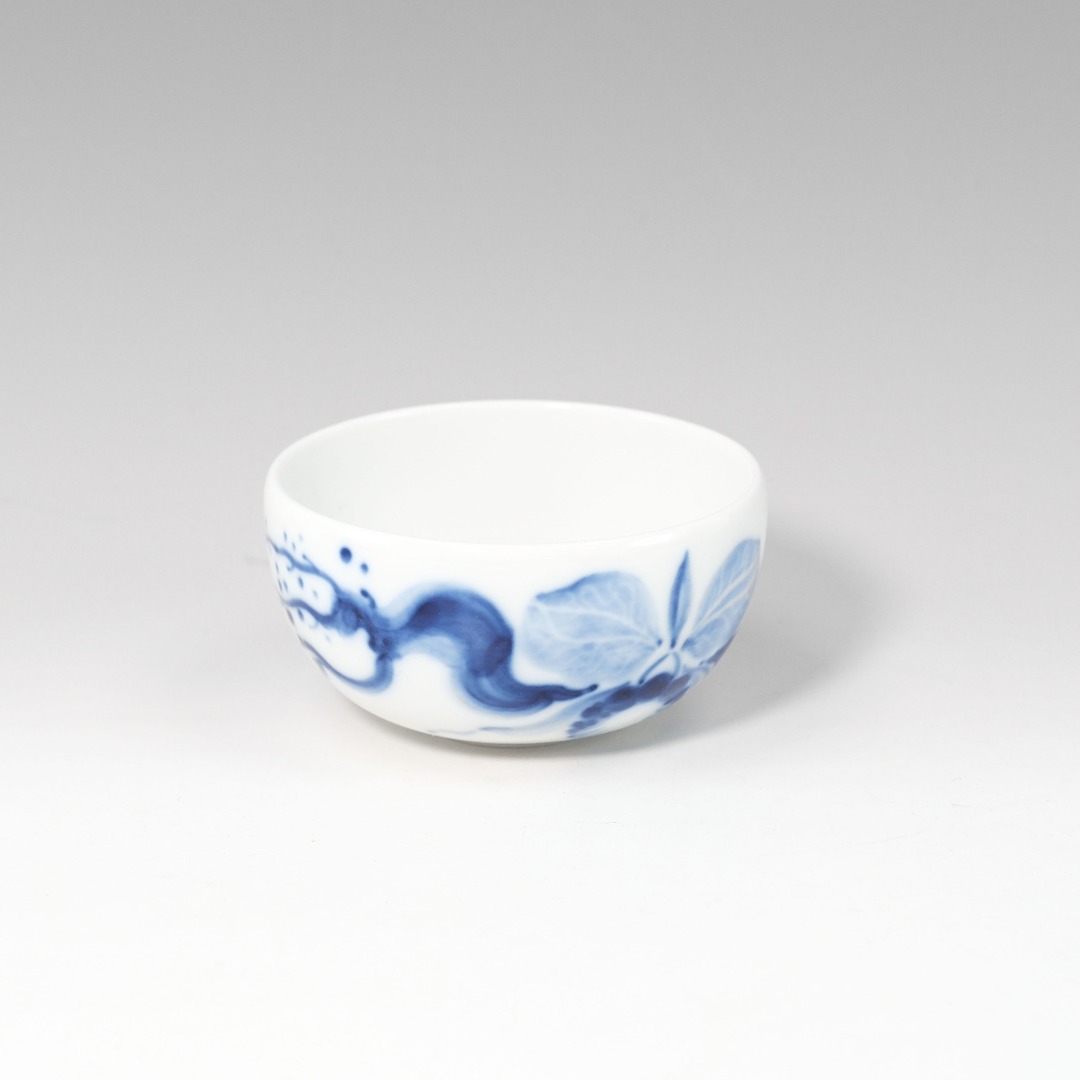 Meissen】マイセン ブルーオーキッド 湯呑&茶托 824001/24633 _ Meissen】マイセン ブルーオーキッド 湯呑&茶托 824001/24633 _