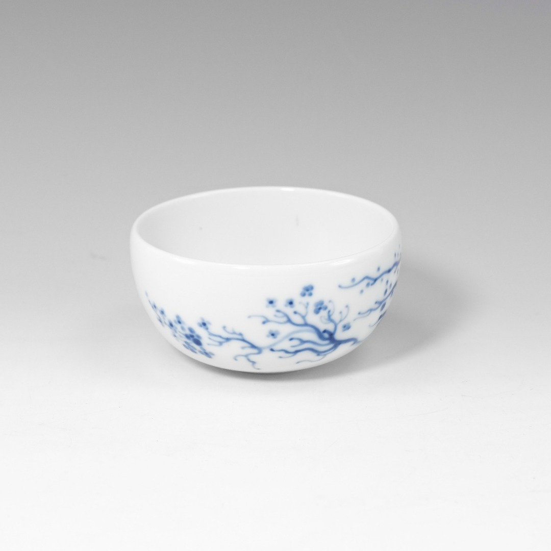 Meissen】マイセン ブルーオーキッド 湯呑&茶托 824001/24633 _ Meissen】マイセン ブルーオーキッド 湯呑&茶托 824001/24633 _
