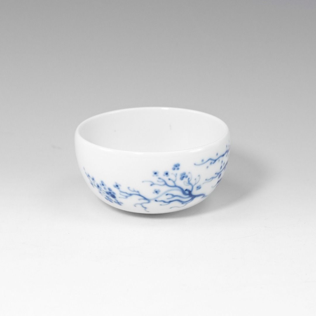 MEISSEN(マイセン)の【Meissen】マイセン ブルーオーキッド 湯呑＆茶托 824001/24633 _ 食器 インテリア/住まい/日用品のキッチン/食器(食器)の商品写真