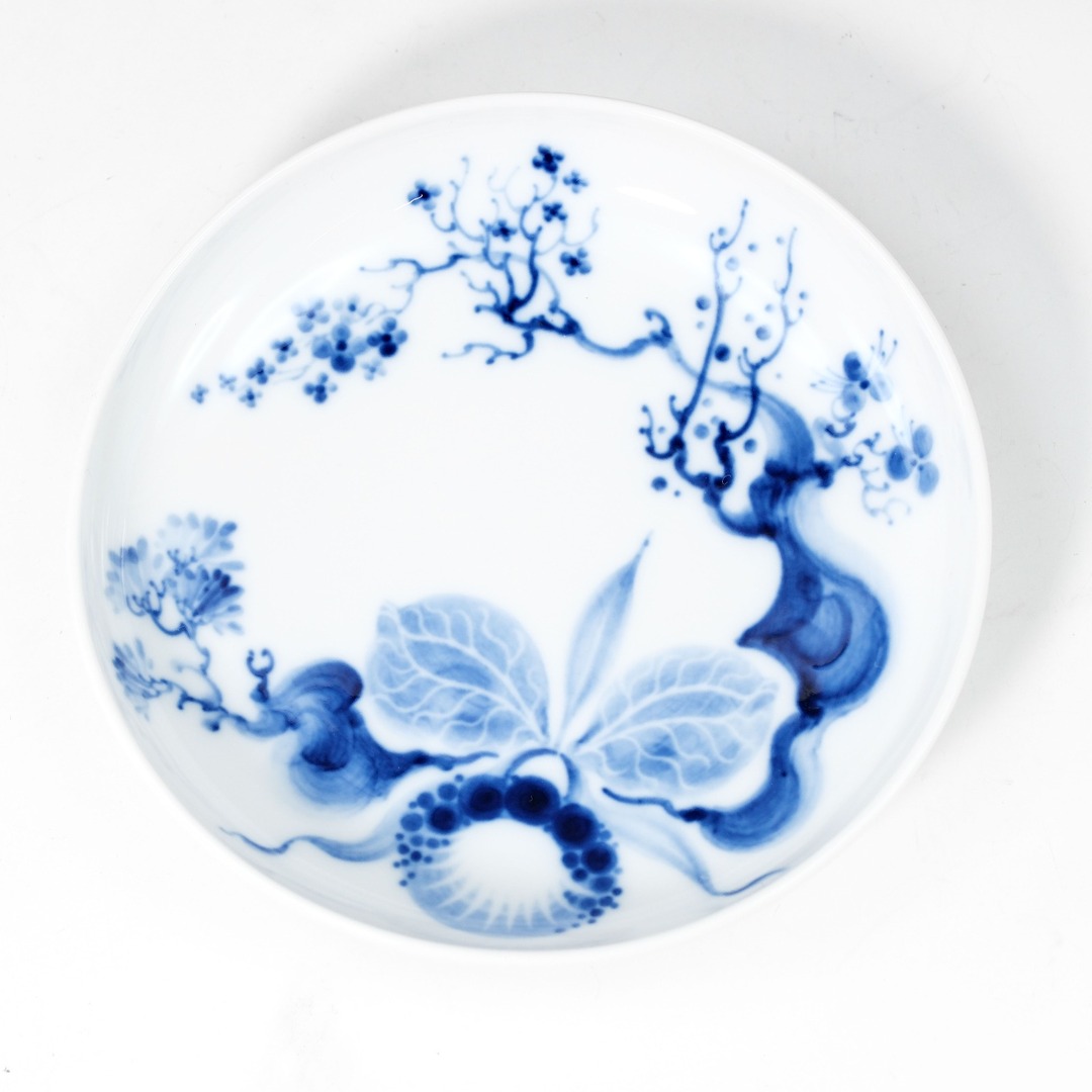 MEISSEN(マイセン)の【Meissen】マイセン ブルーオーキッド 湯呑＆茶托 824001/24633 _ 食器 インテリア/住まい/日用品のキッチン/食器(食器)の商品写真